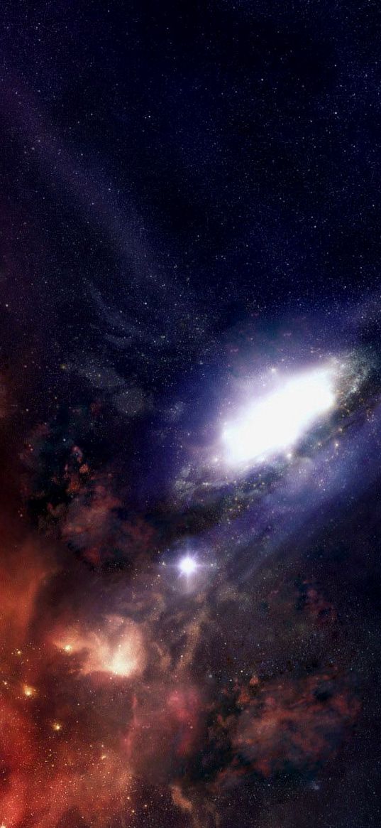 galaxy, stars, black holes, universe