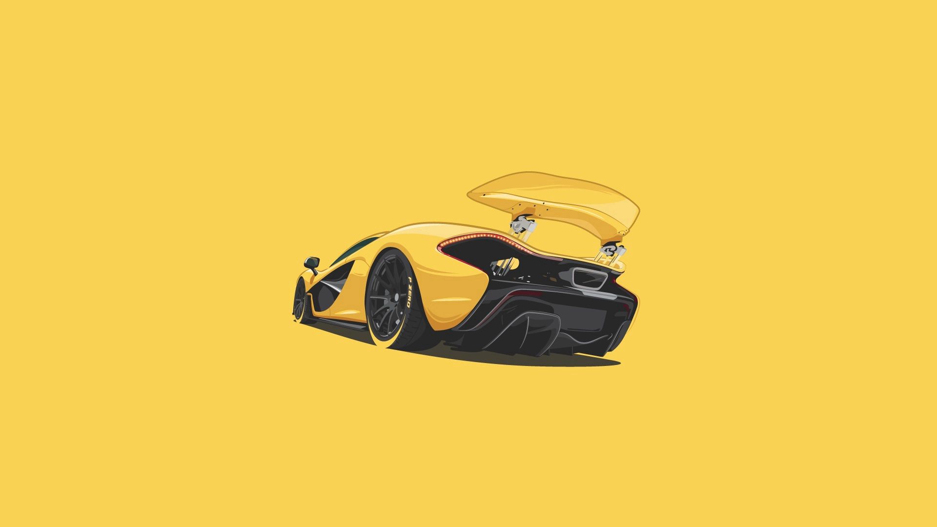 mclaren, p1, minimalism, art