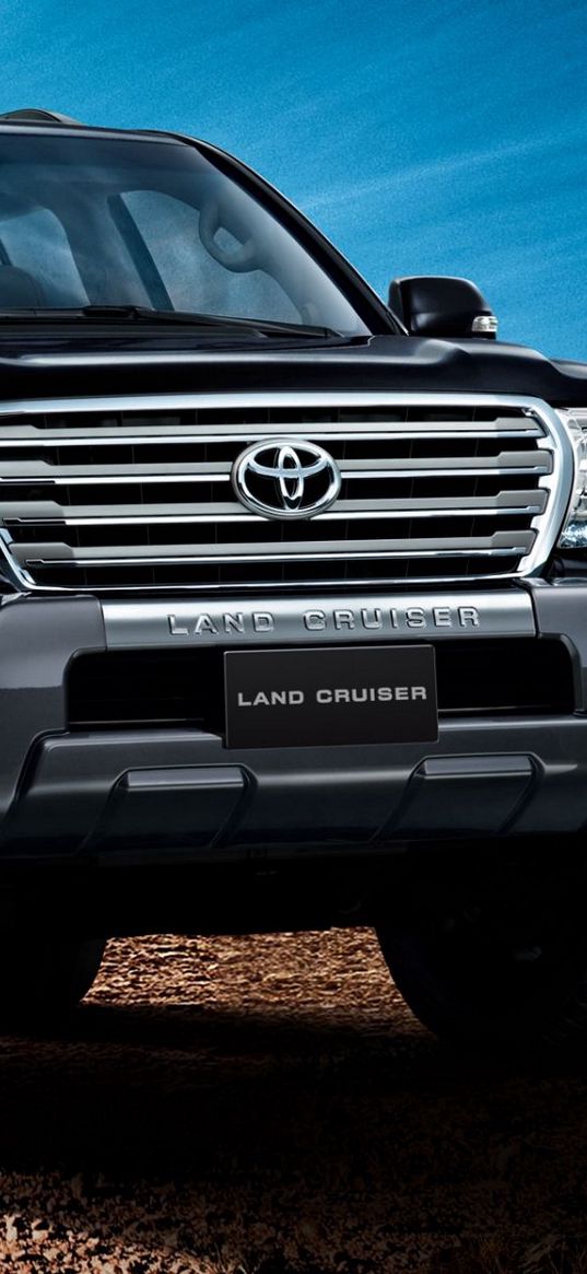 toyota, land cruiser, 200, vx-r, suv, front view