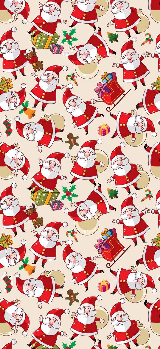 santa claus, texture, background, pictures