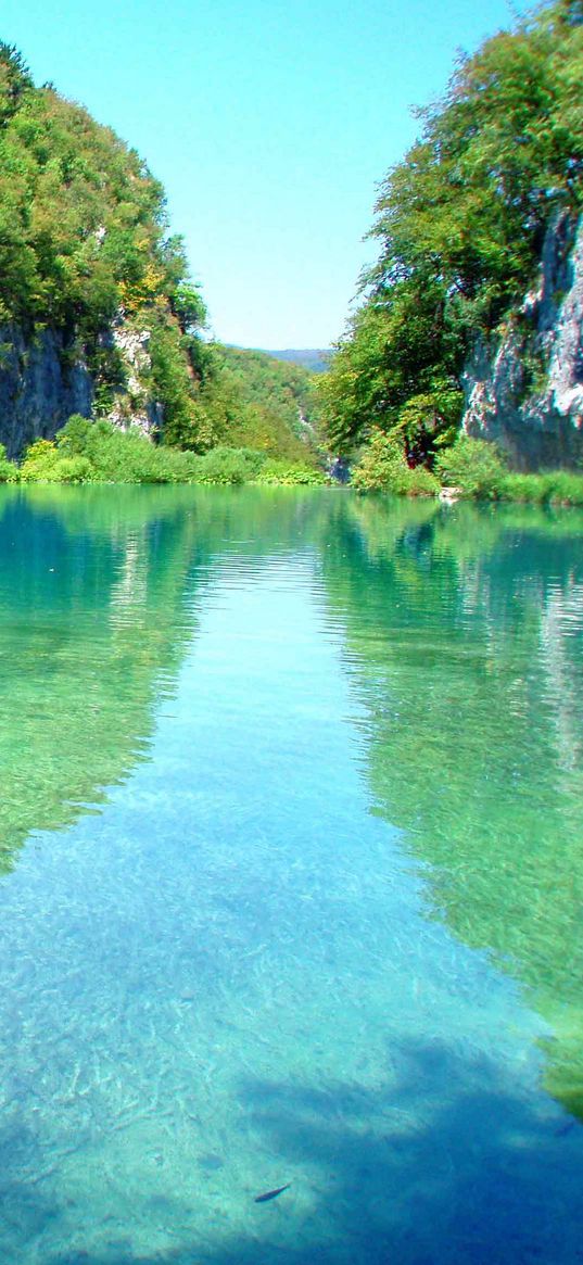 plitvice lakes, croatia, lake, park, mountain