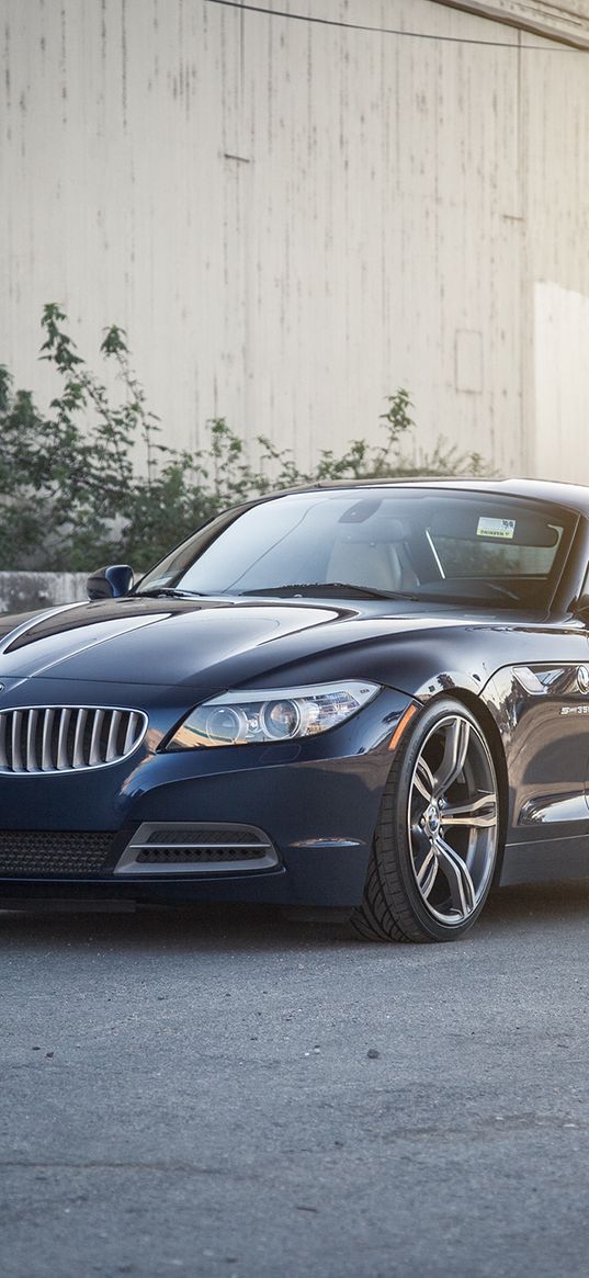 bmw, z4, avant garde, black, side view