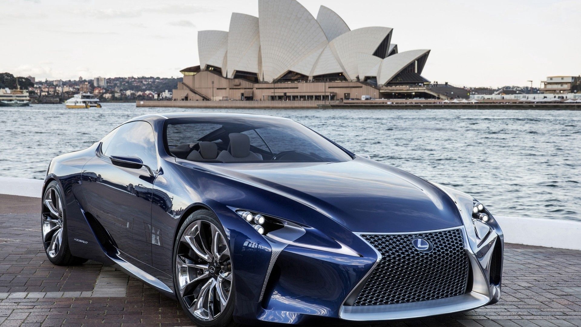 lexus, lf-lc, sydney, opera house