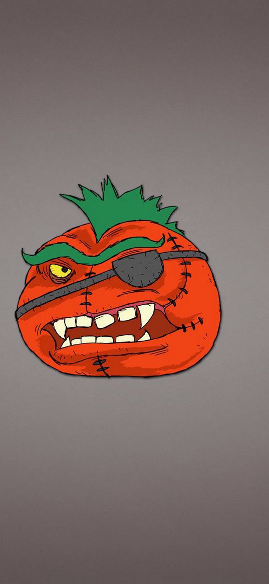 tomato, dressing, mohawk, art