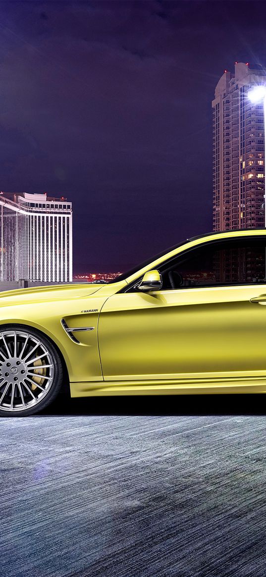 bmw, m4, f82, 2014, hamann, yellow