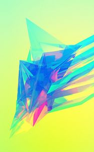 Preview wallpaper abstract, angle, line, color, bright