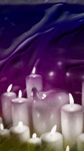 Preview wallpaper abstract, background, color, candles