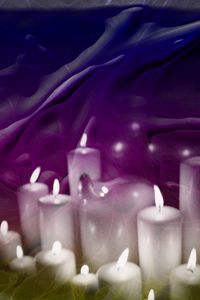 Preview wallpaper abstract, background, color, candles