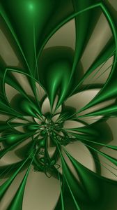 Preview wallpaper abstract, background, color, flower, green