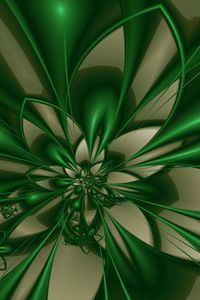 Preview wallpaper abstract, background, color, flower, green