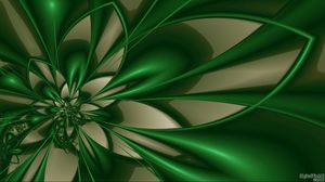 Preview wallpaper abstract, background, color, flower, green