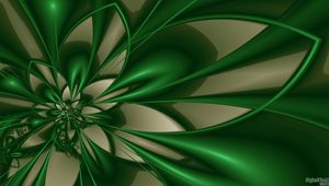 Preview wallpaper abstract, background, color, flower, green