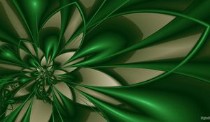 Preview wallpaper abstract, background, color, flower, green