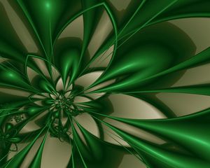 Preview wallpaper abstract, background, color, flower, green