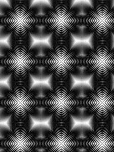 Preview wallpaper abstract, black and white, ripple, irritation