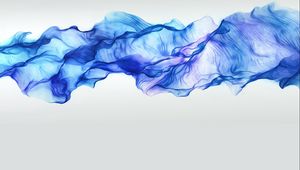 Preview wallpaper abstract, black, blue, smoke