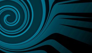 Preview wallpaper abstract, blue, black