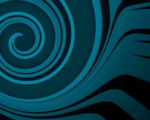 Preview wallpaper abstract, blue, black