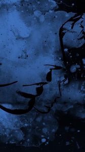 Preview wallpaper abstract, blue, black, light
