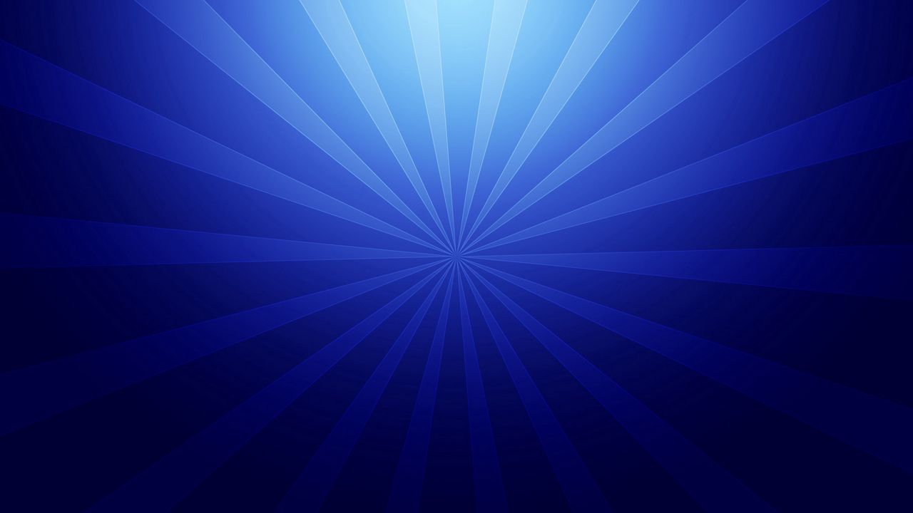 Wallpaper abstract, blue, rays, line, creative, background