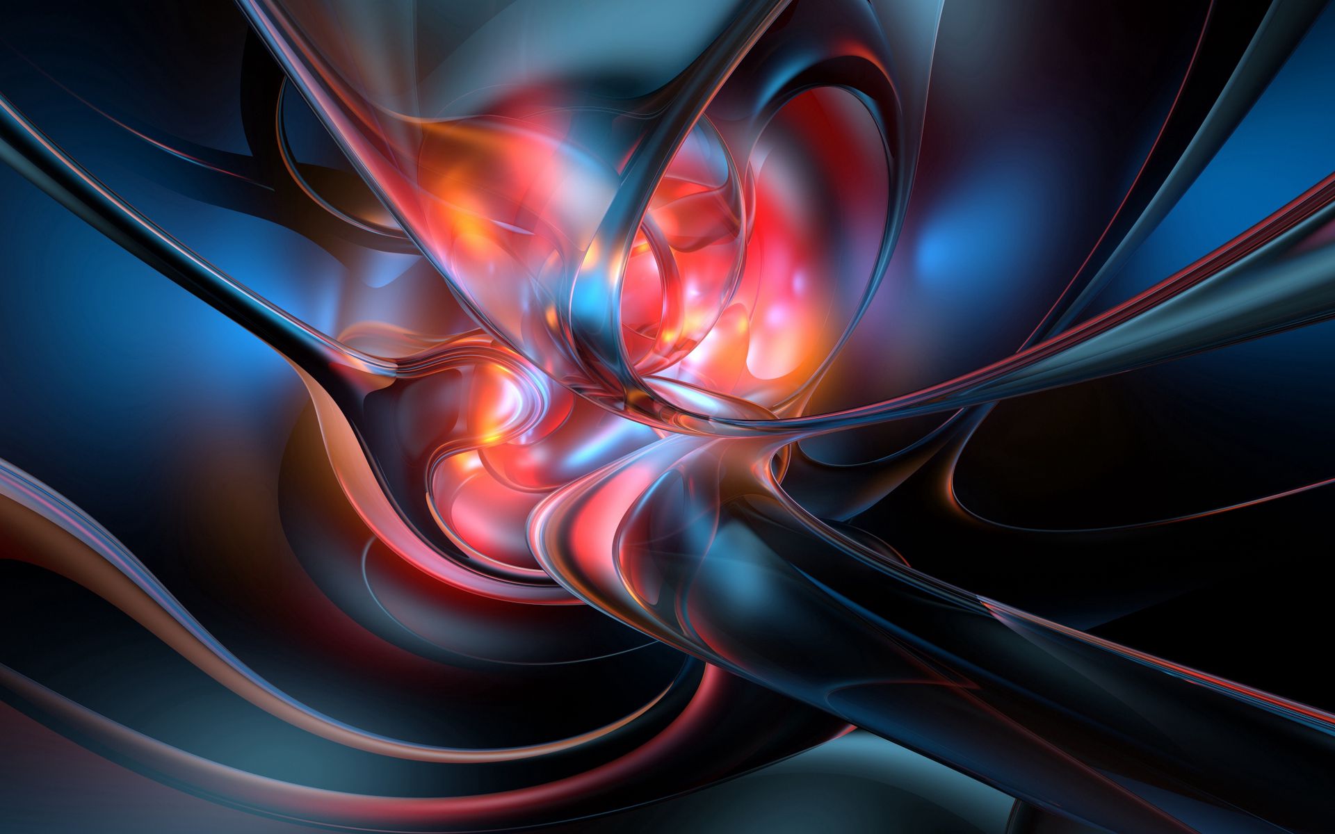 Download wallpaper 1920x1200 abstract, blue, red, spiral widescreen 16: ...