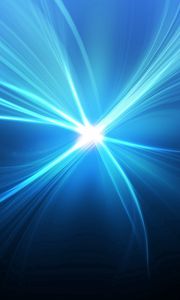 Preview wallpaper abstract, blue, star, light