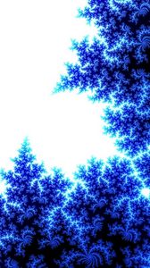 Preview wallpaper abstract, blue, tree, white