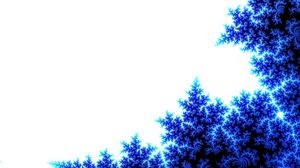 Preview wallpaper abstract, blue, tree, white