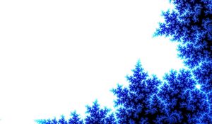 Preview wallpaper abstract, blue, tree, white