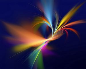 Preview wallpaper abstract, paint, colorful, smoke