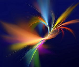 Preview wallpaper abstract, paint, colorful, smoke