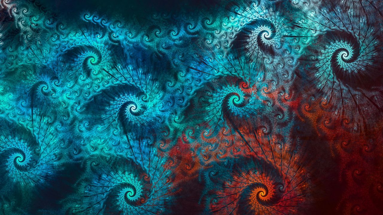 Wallpaper abstract, patterns, spiral