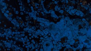 Preview wallpaper abstraction, blue, liquid, stains
