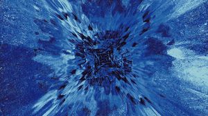 Preview wallpaper abstraction, blur, distortion, spots, blue