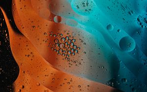 Preview wallpaper abstraction, bubbles, water, circle
