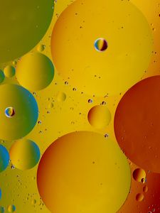 Preview wallpaper abstraction, circles, bubbles, gradient