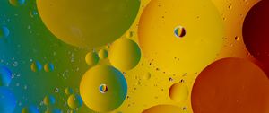 Preview wallpaper abstraction, circles, bubbles, gradient