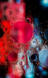Preview wallpaper abstraction, circles, bubbles, blurred
