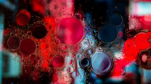 Preview wallpaper abstraction, circles, bubbles, blurred