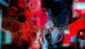 Preview wallpaper abstraction, circles, bubbles, blurred