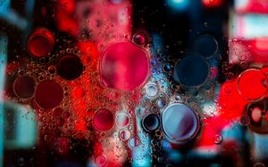 Preview wallpaper abstraction, circles, bubbles, blurred