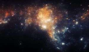 Preview wallpaper abstraction, cloud, glare, fractal, nebula