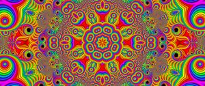 Preview wallpaper abstraction, colorful, circles, shapes