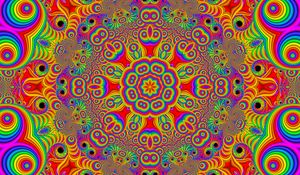 Preview wallpaper abstraction, colorful, circles, shapes