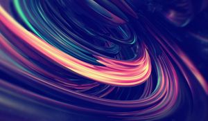 Preview wallpaper abstraction, colorful, glow, fractal, 3d