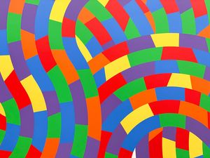 Preview wallpaper abstraction, colorful, lines, waves