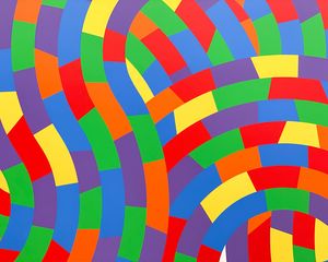 Preview wallpaper abstraction, colorful, lines, waves