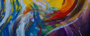 Preview wallpaper abstraction, colorful, paint, modern art