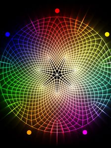 Preview wallpaper abstraction, colorful, shapes, glow