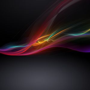 Preview wallpaper abstraction, colorful, wavy, curve